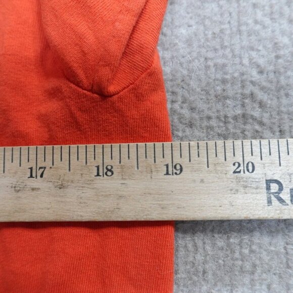 Bad Bunny Shirt Small Orange Most Wanted Tour Double Sided Official - Picture 5 of 8